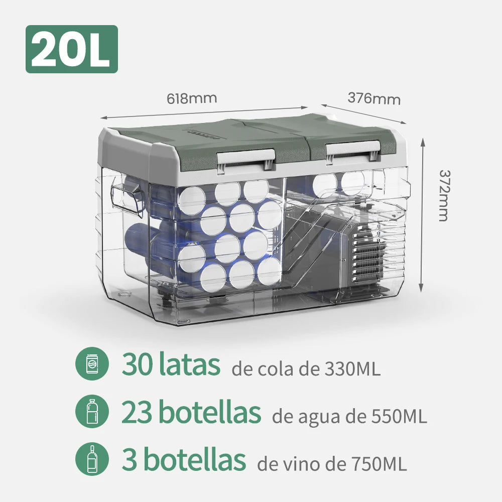 Alpicool NLS 20L 30L 40L Car Refrigerator Mini Fridge