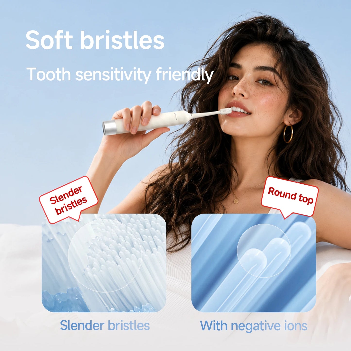 DOCO LAB Wave Electric Toothbrush Oscillation Vibration Sonic