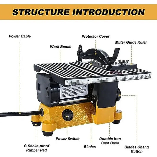 Mini Table Saw Portable Miter Saw