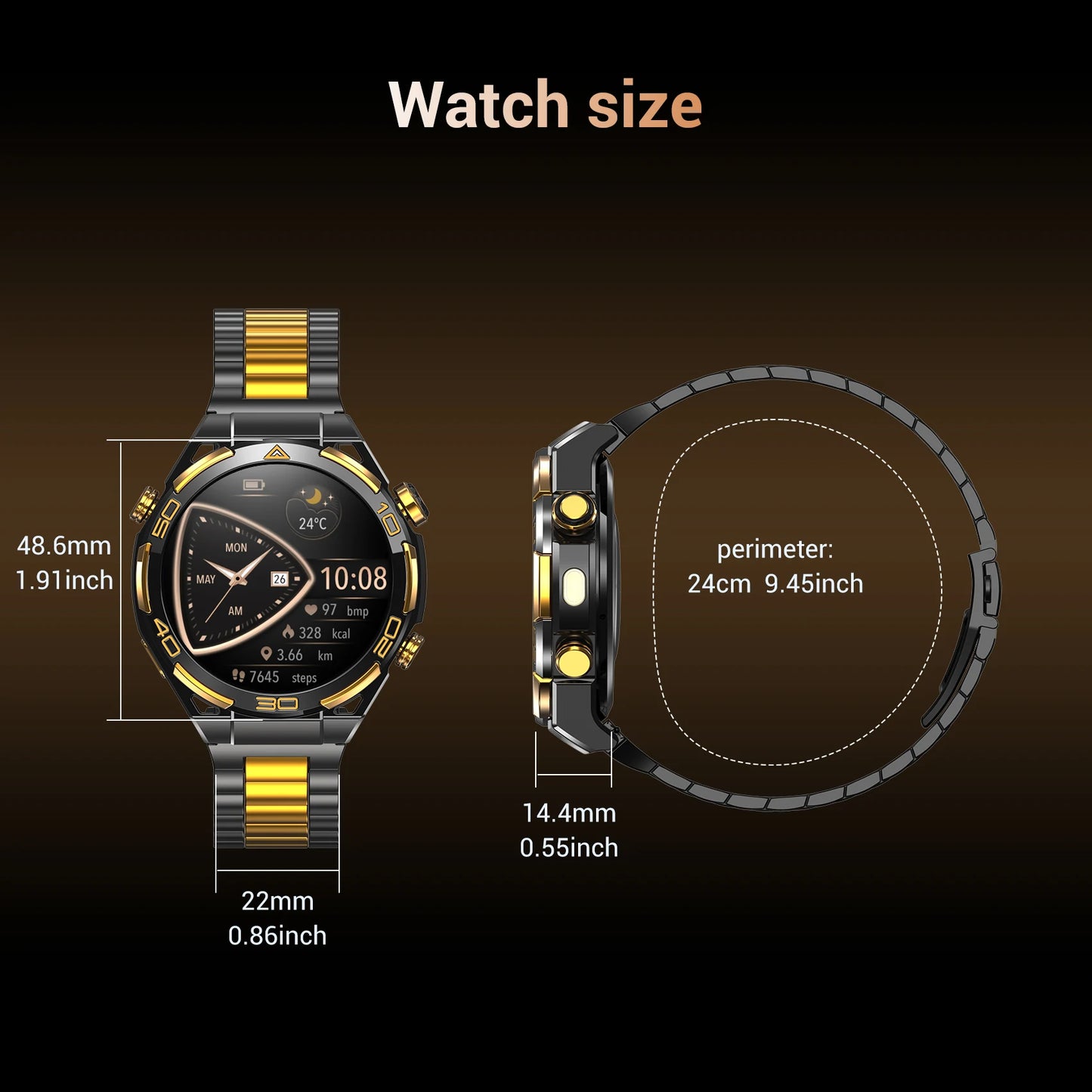 Blackview 2026 New W90Pro GPS Smartwatch