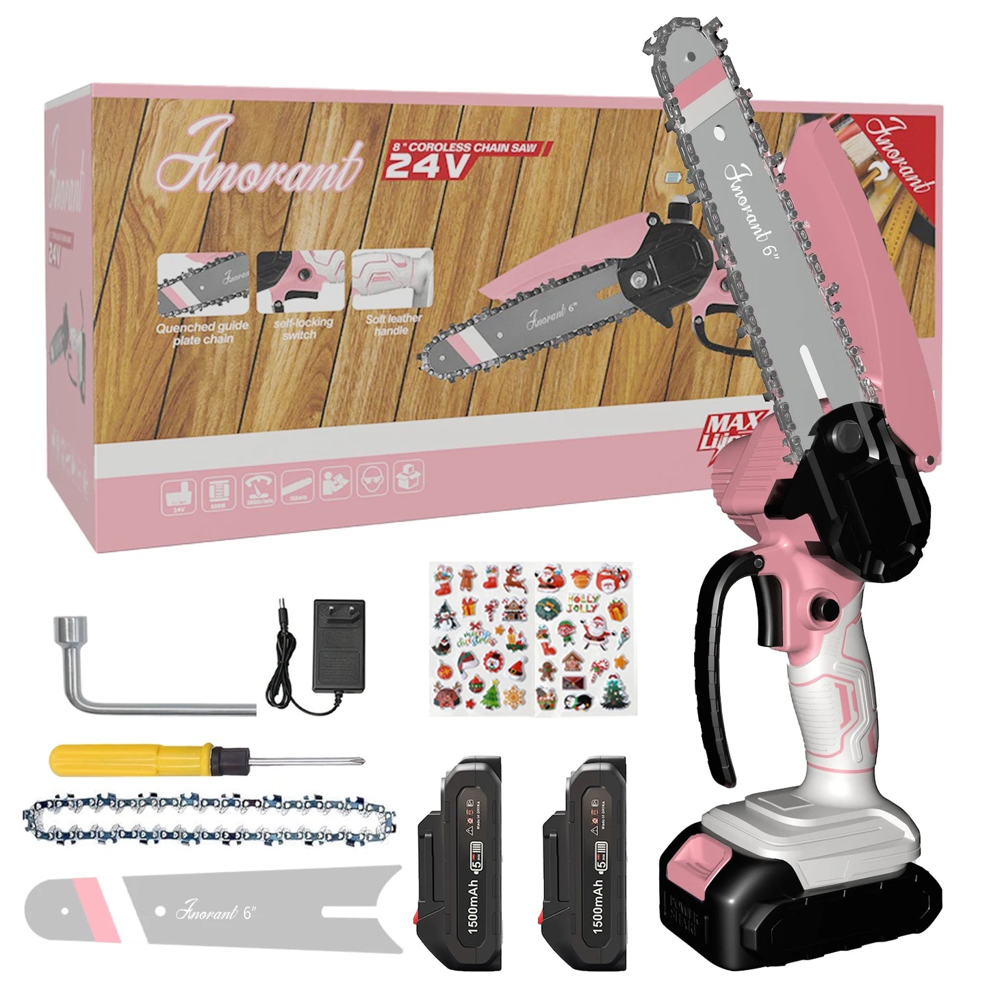 INORANT Mini Chainsaw Cordless Electric Chain Saws