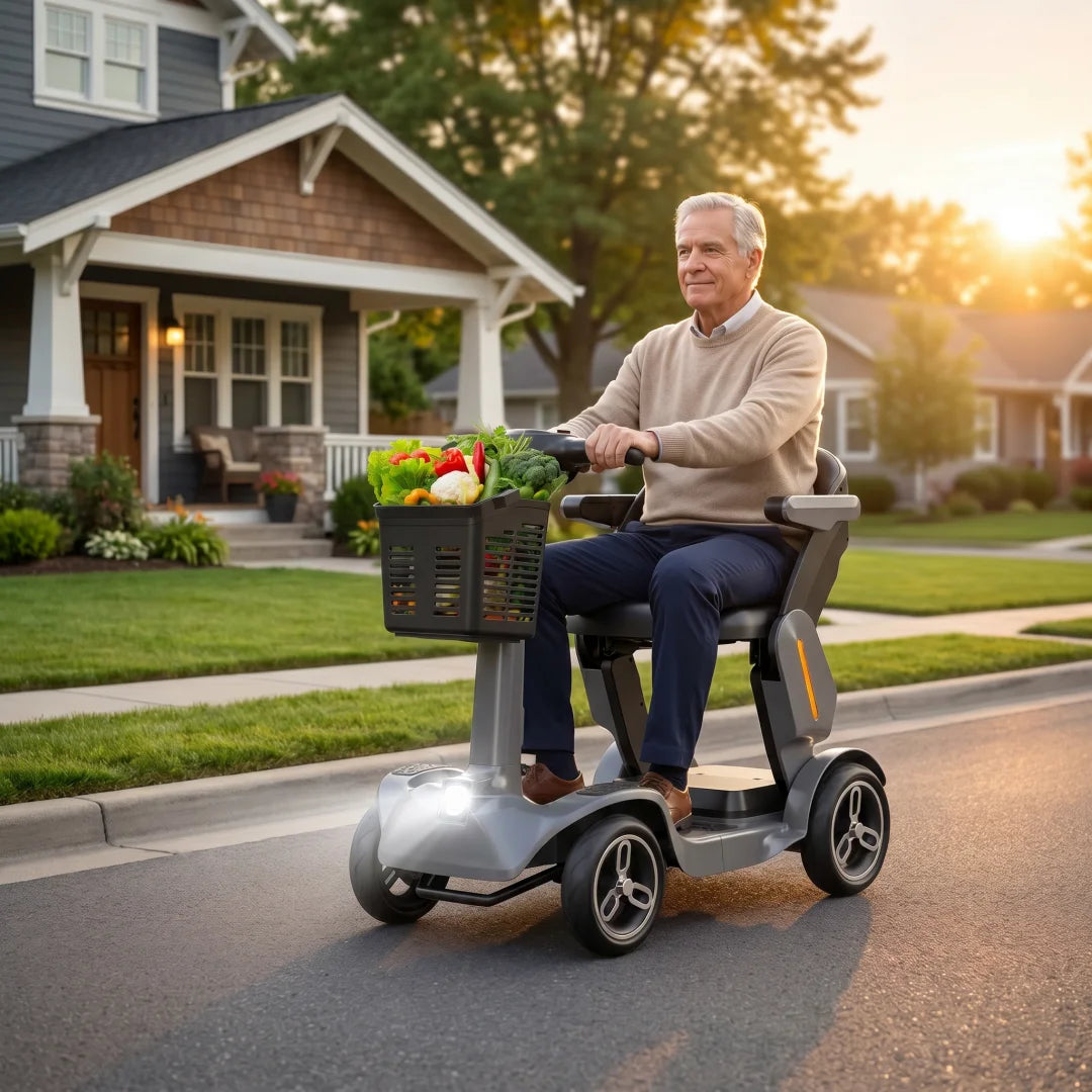 SPD-2 Foldable Mobility Scooter Reliable Daily Travel Companion