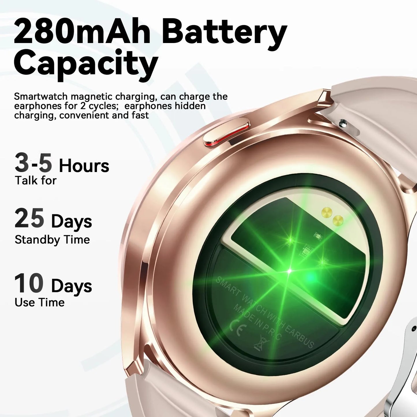 EIGIIS 2026 2-in-1 Smart Watch