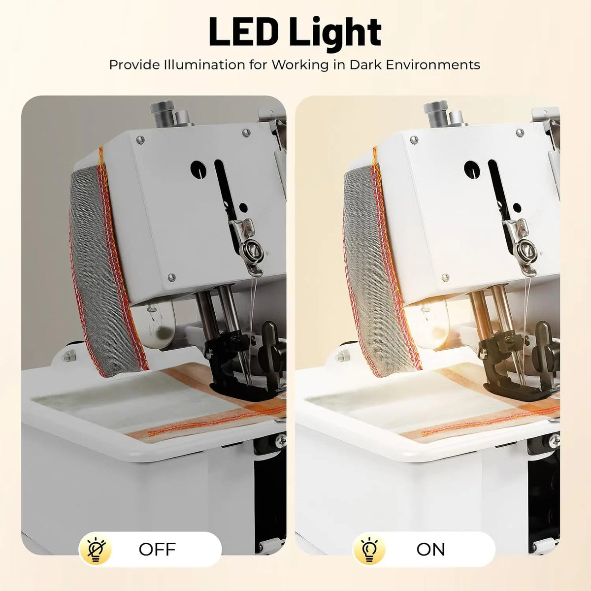 2-4D-B 4 Thread Overlock Sewing Machine Professional
