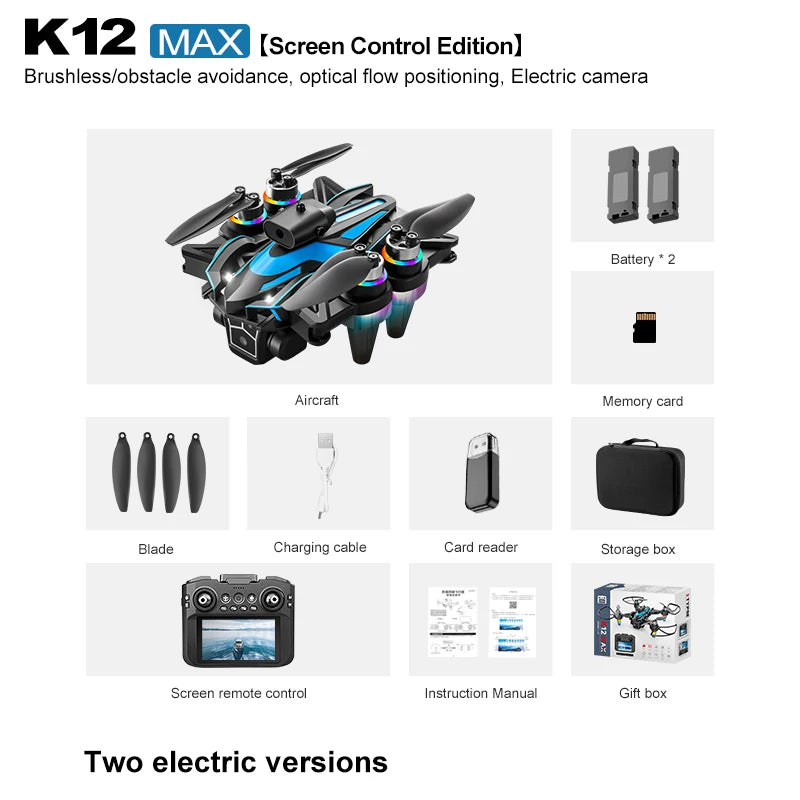 2026 Select -K12  A drone with a 4.3" screen