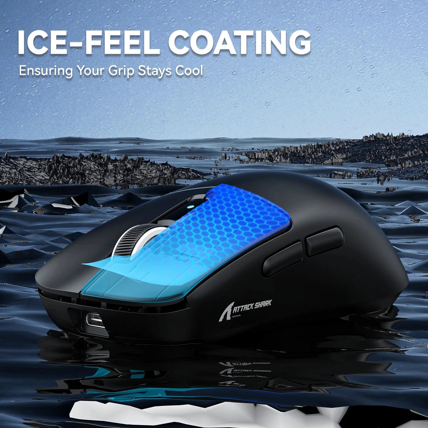 Attack Shark R6 Lightweight Wireless Gaming Mouse