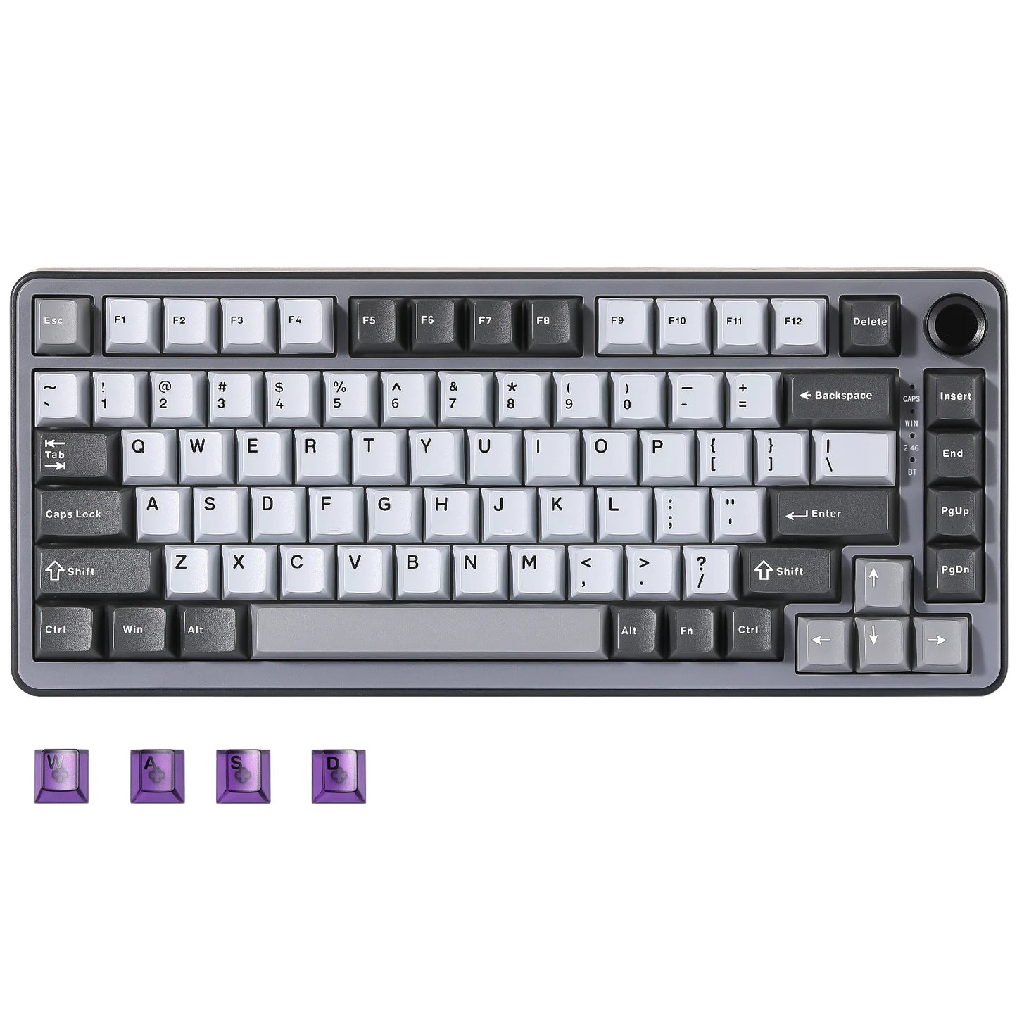 YUNZII B75 PRO 82-Key Wireless Mechanical Gaming Keyboard