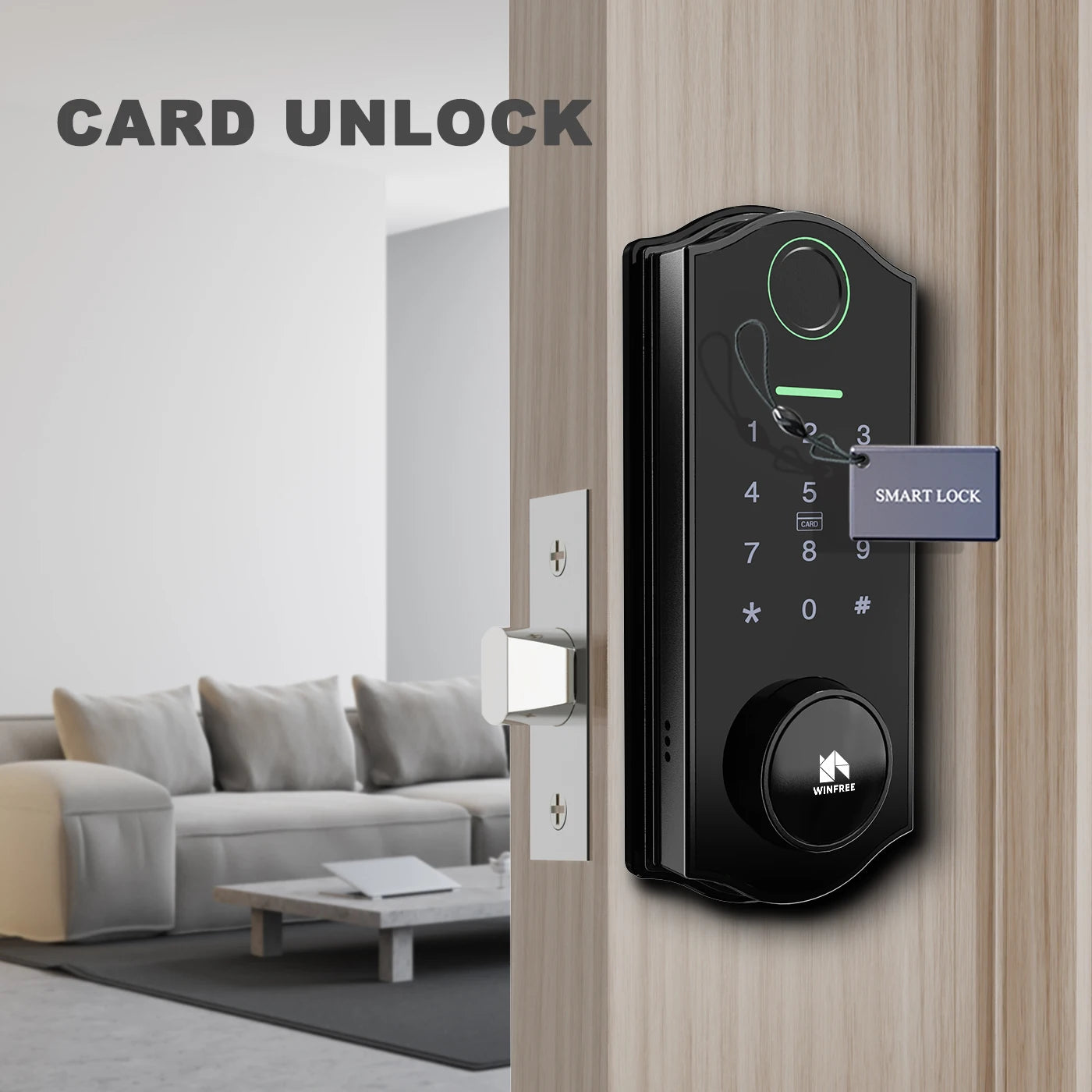 WINFREE Keyless Entry Deadbolt Smart Lock