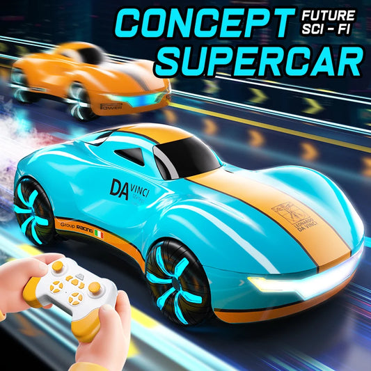 DAVINCI Drift RC Stunt Car with Light Spray & Sound