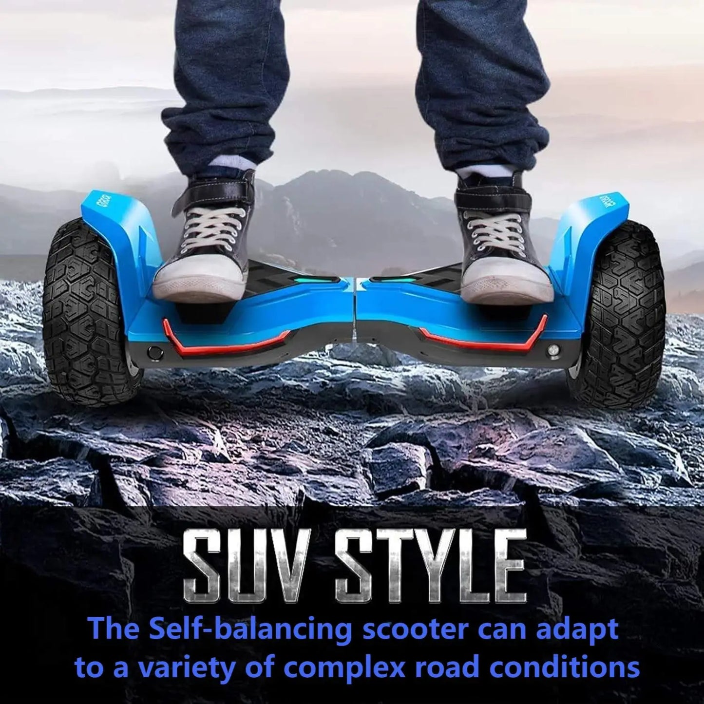 GYROOR Warrior 8.5 Inch350W*2 off-Road Self-balancing scooter