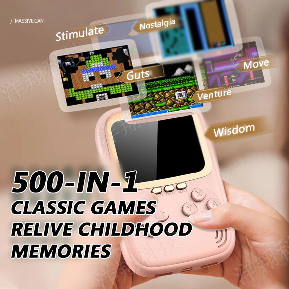 New Dual USB 10000Mah Mini Portable Retro Handheld