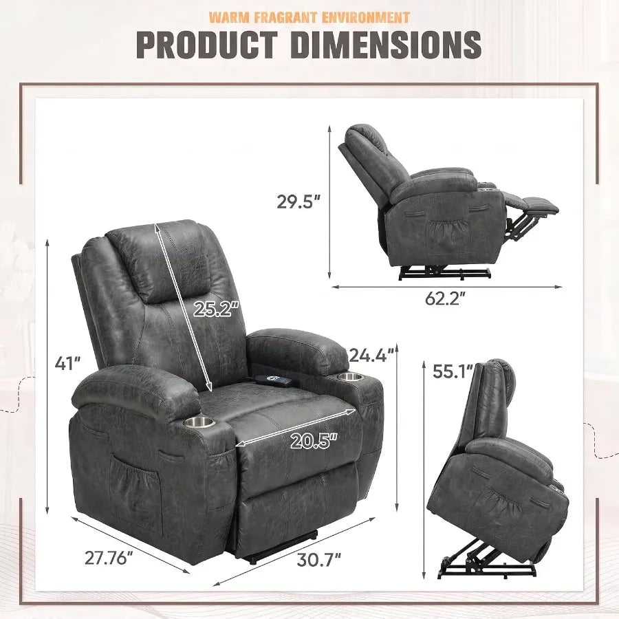 Flamaker  Electric Power Lift Recliner Chair