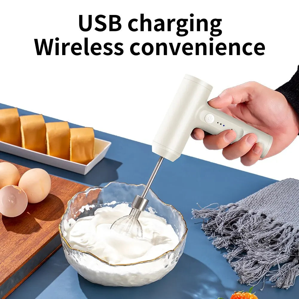 Electric Egg Beater Cordless Electric Food Mixer