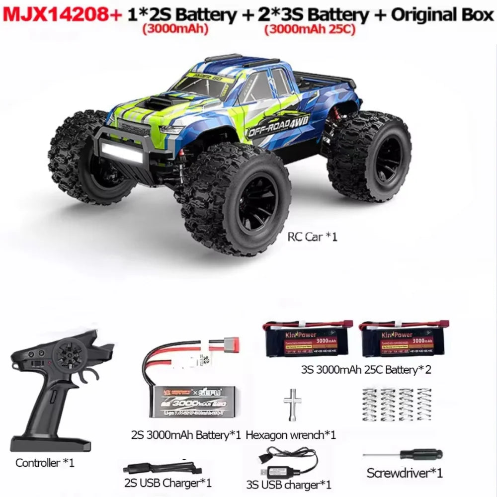 JIUST Hyper Go MJX 14208 1/14 RC Car 2.4G Remote Control