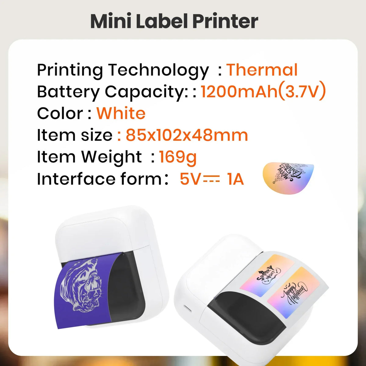 C50 Mini Tattoo Printer Portable Inkless Transfer Machine