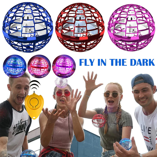 Flying Ball Boomerang Drone LED Lights