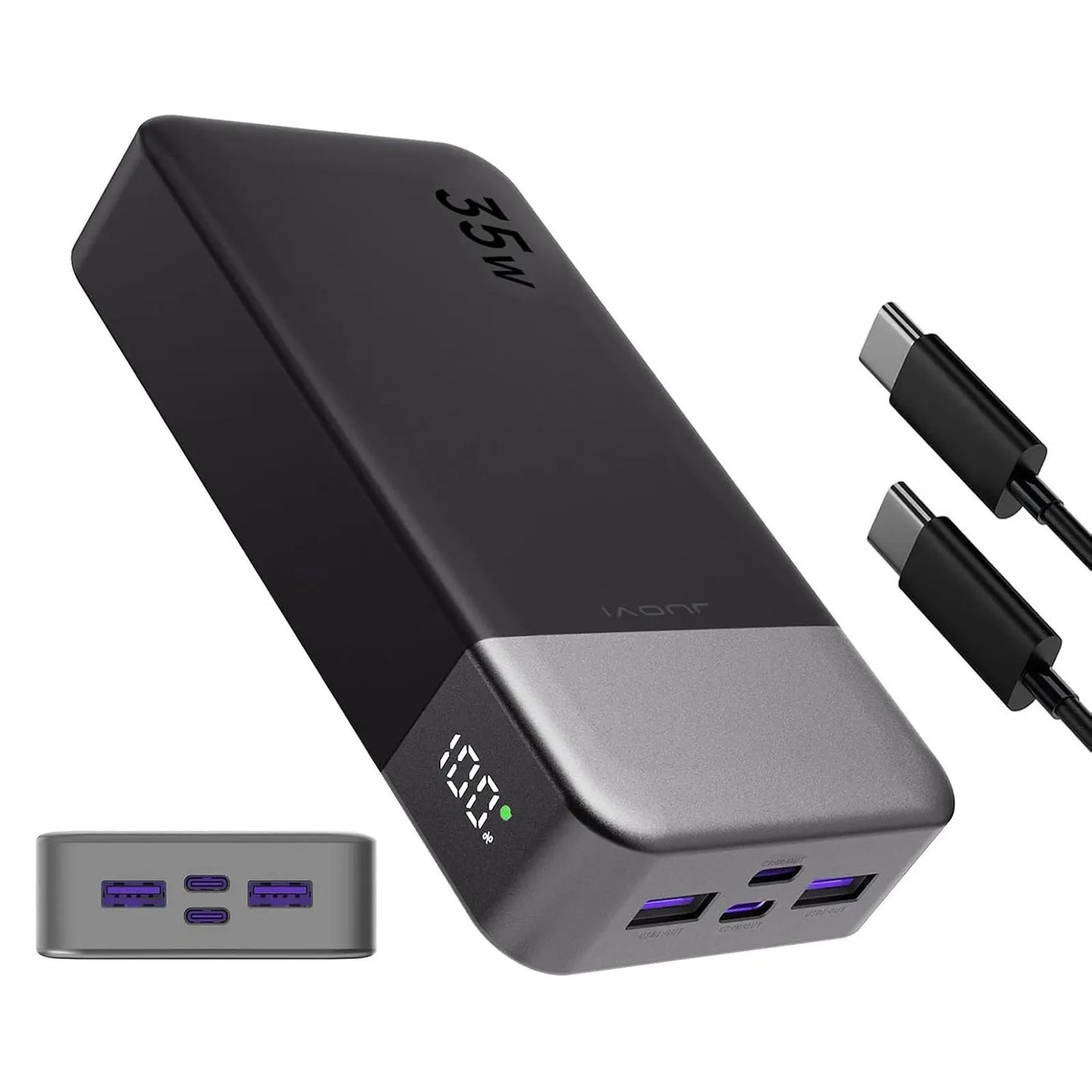 JUOVI Portable Power Bank, JUOVI 35W Portable Charger