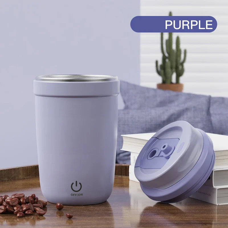 Mini Electric Coffee Self Mixing Mug