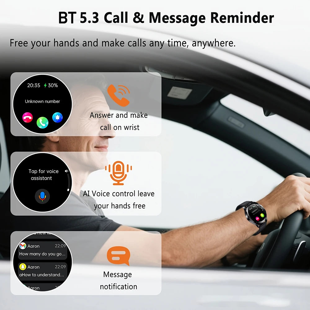Marsyu 2026 Smart Watch ECG+PPG