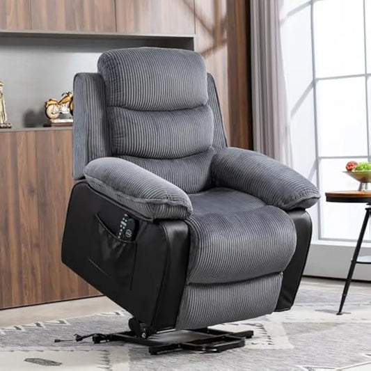 Power Lift Recliner Chair for Seniors with Massage and Heat