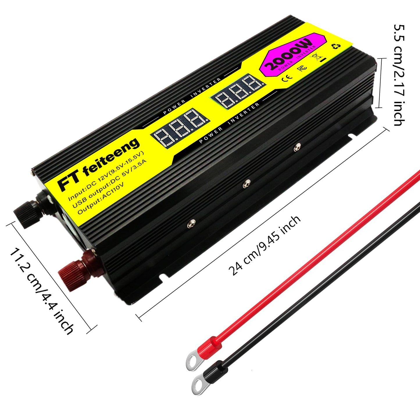 FT FEITEENG 2000W 1000W Power Inverter