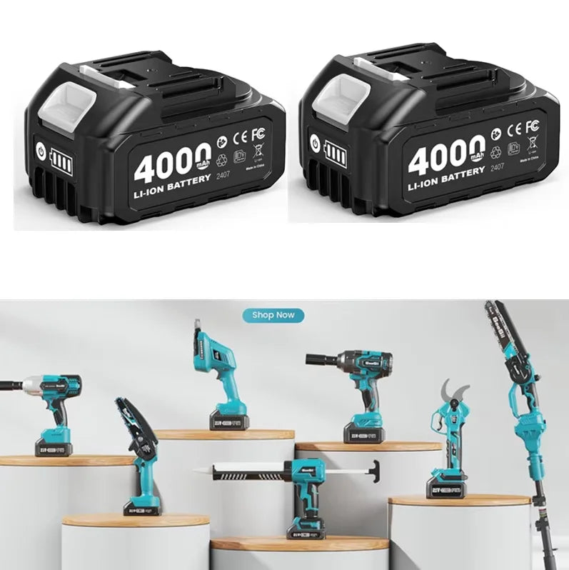 Seesii 3-In-1 Tool Combo Kit Rotary Hammer Drill Impact Wrench