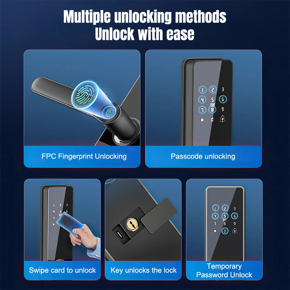 Smart Door Lock TTLock App Fingerprint Password