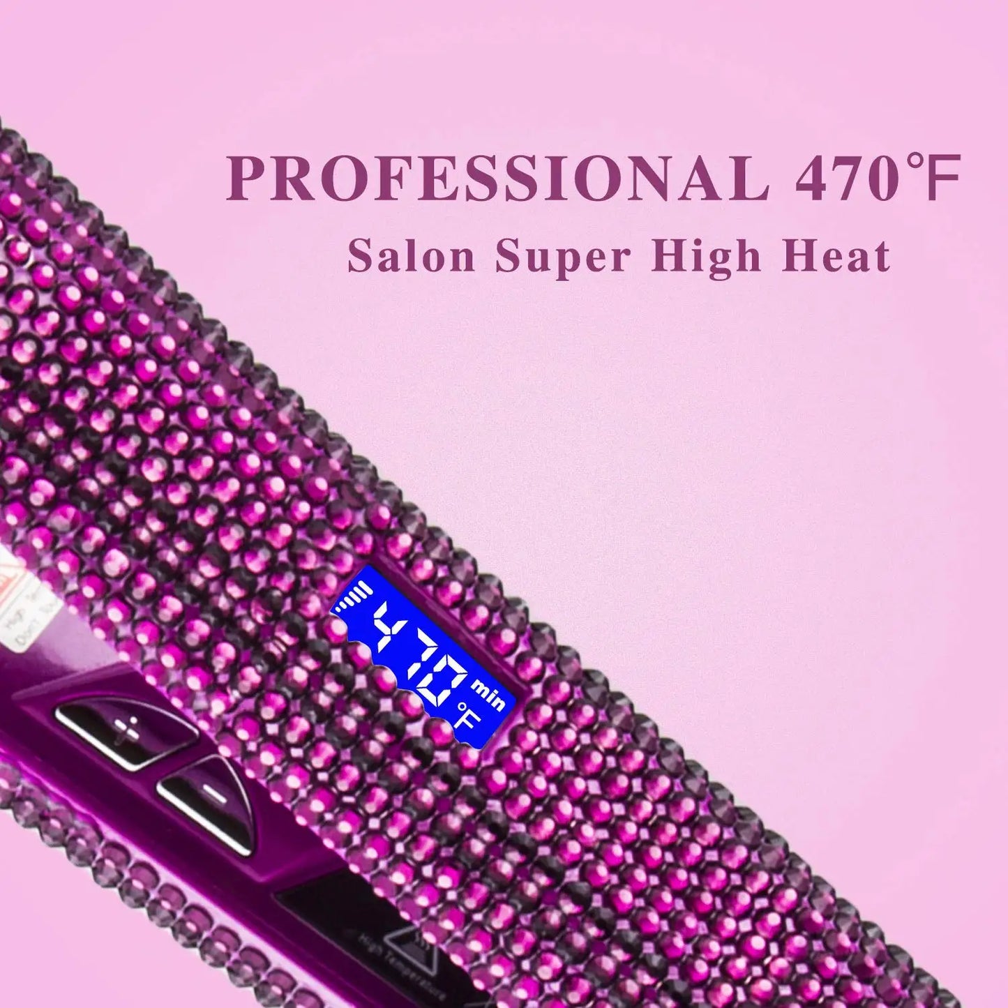 Professional Hair Straightener Titanium Flat Iron