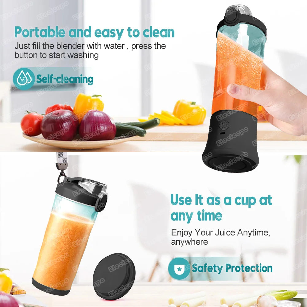 Elecicopo 240W Portable smoothie blender