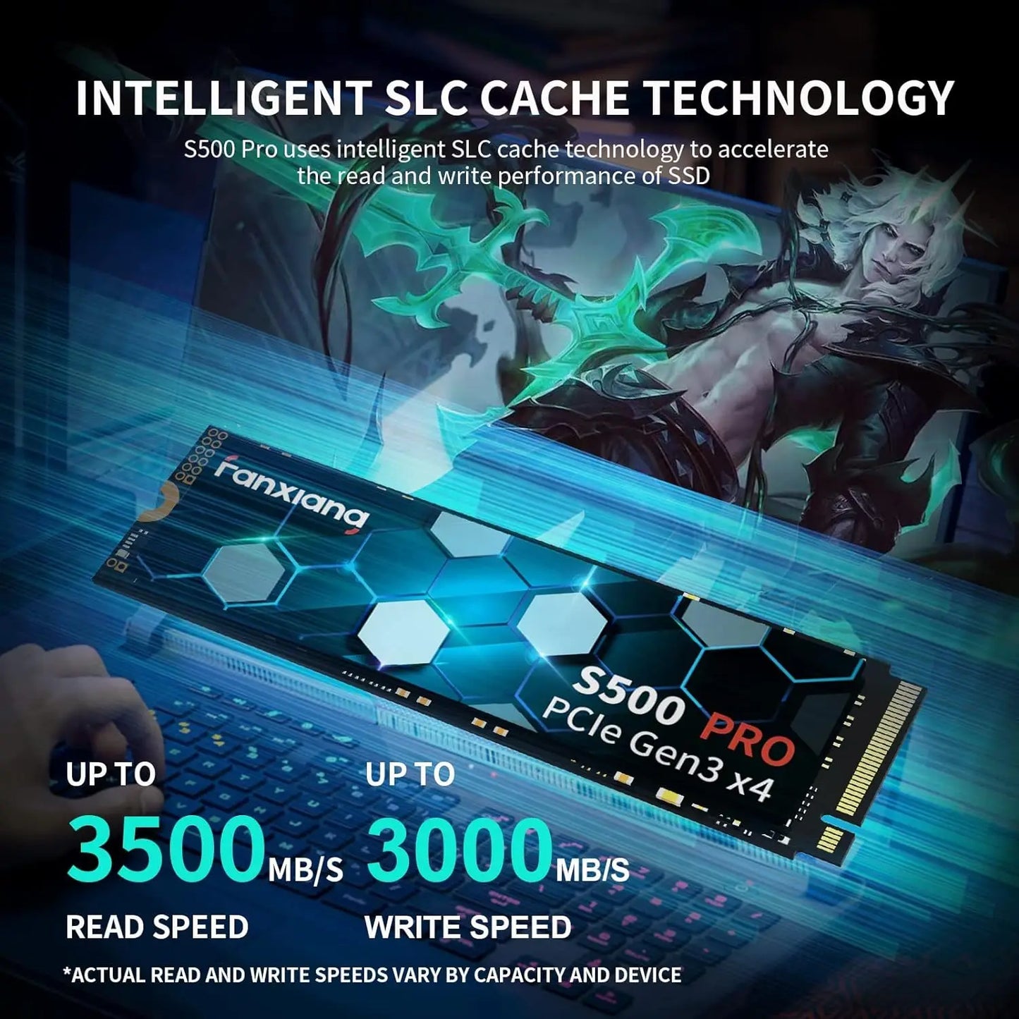 Fanxiang S500 Pro M.2 SSD NVMe 256GB 512GB 1TB 2TB