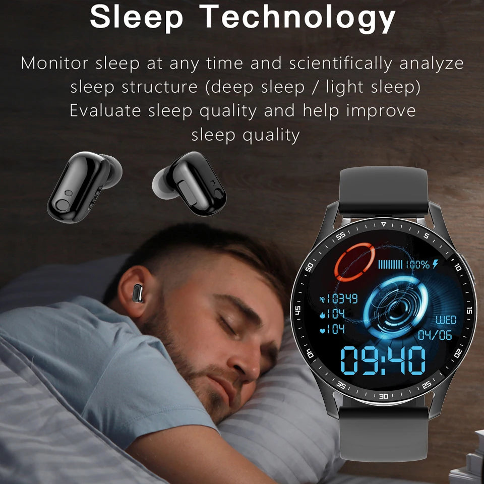 2024 New X10 New Men Bluetooth Headset watch