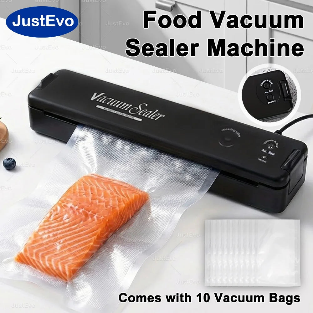JustEvo Food Vacuum Sealer Machine Portable Automatic Food Saver