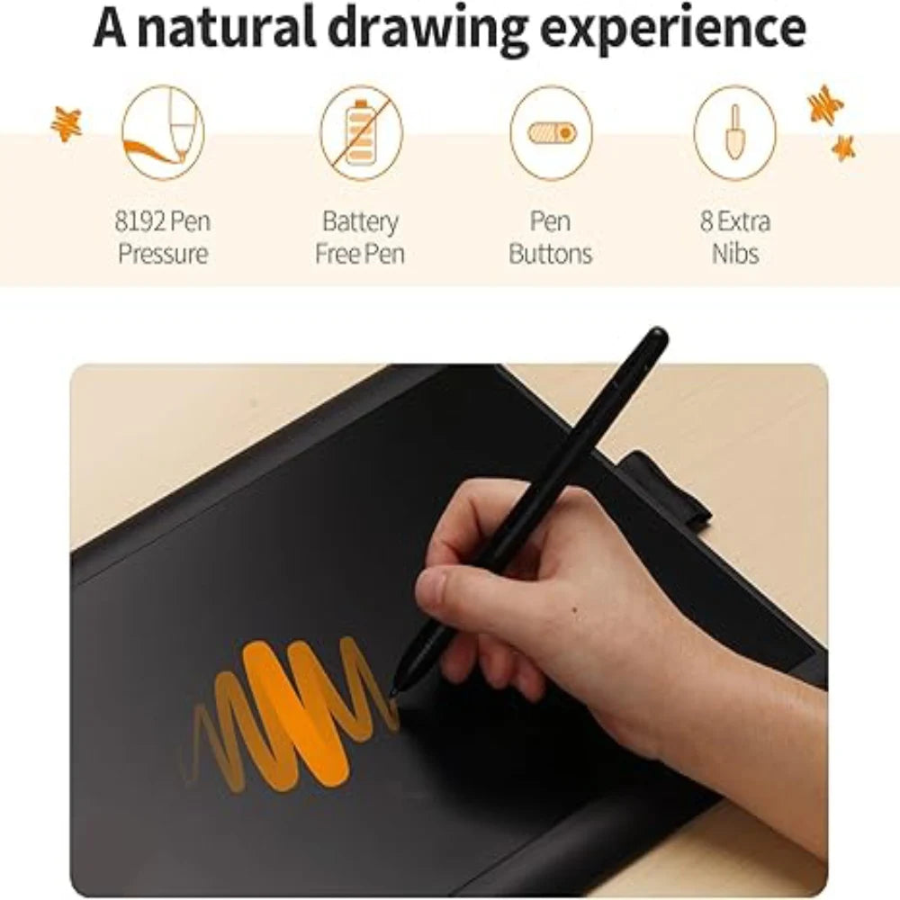 GAOMON M10K Graphic Tablet for Drawing/Art Digital/Architecture