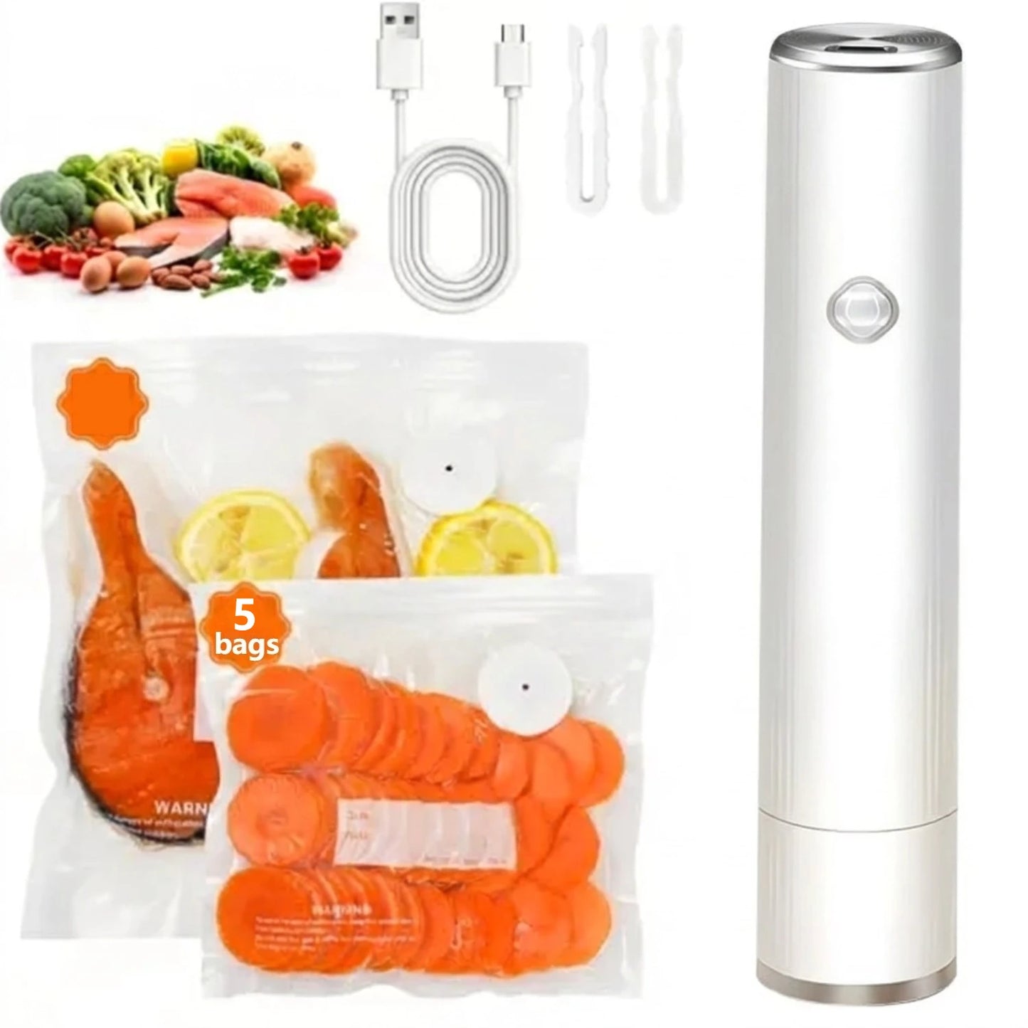 MZROT-80kPa Compact Vacuum Sealer for Food