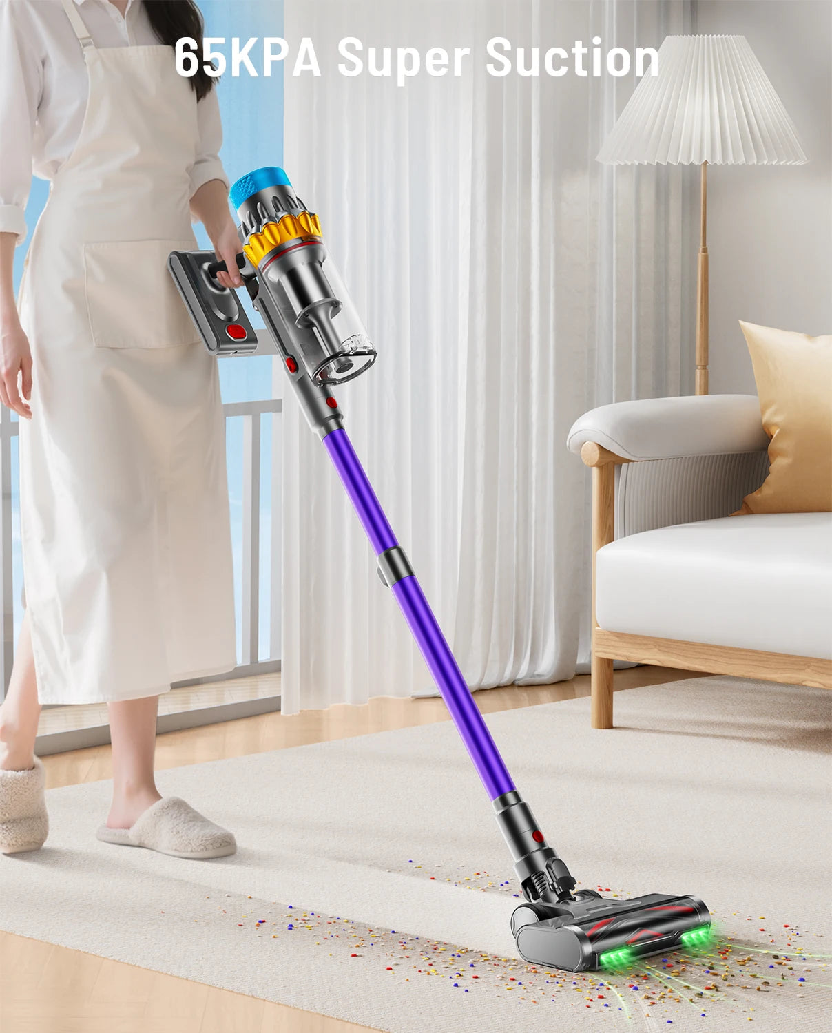 VAKERR X15 Pro is a premium cordless stick vacuum