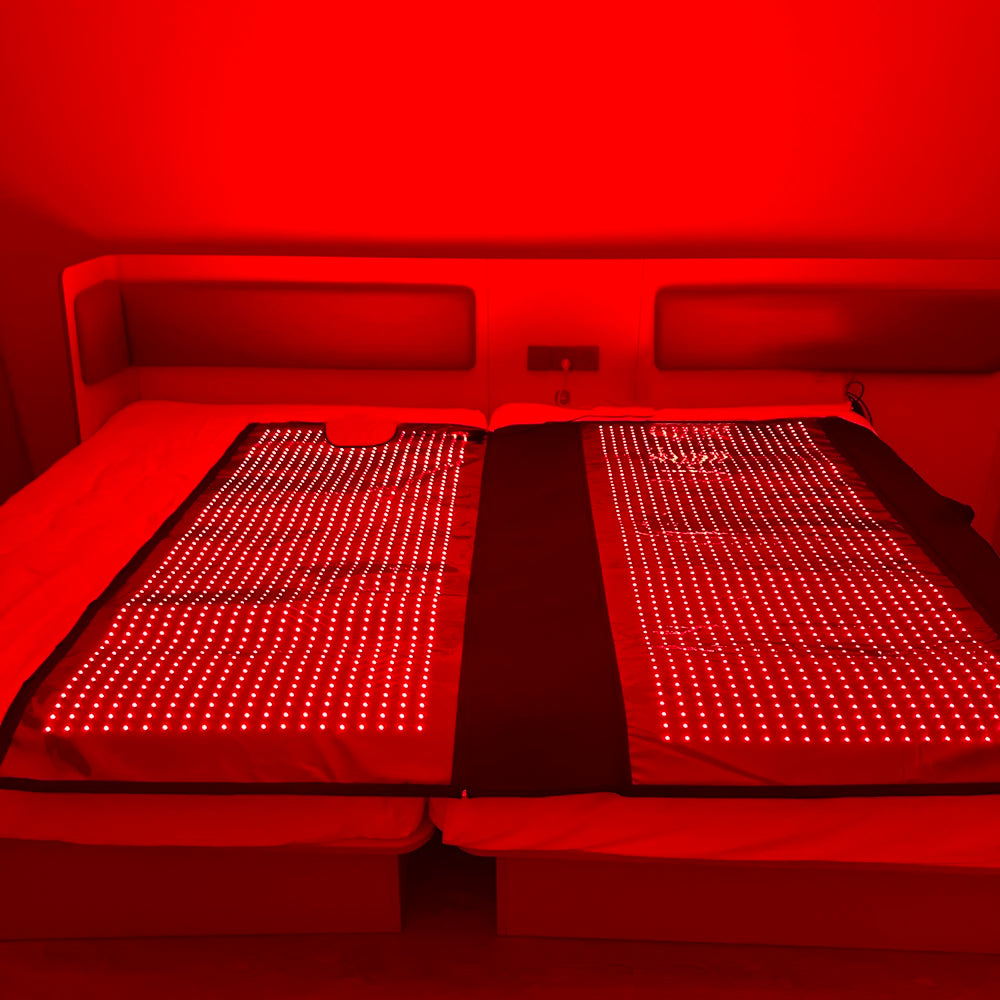 71" Red Light Sleeping Bag Full Body Relax LED Red Light Blanket