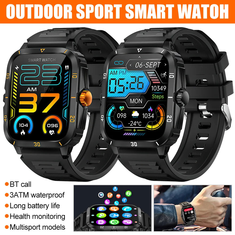 1.96 Inch Smart Watch Bluetooth Call Smartwatch