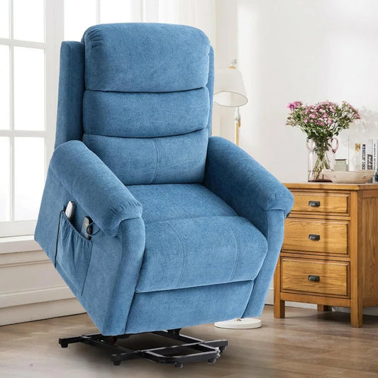 Power Lift Recliner Chairs for Seniors with Massage and Heat