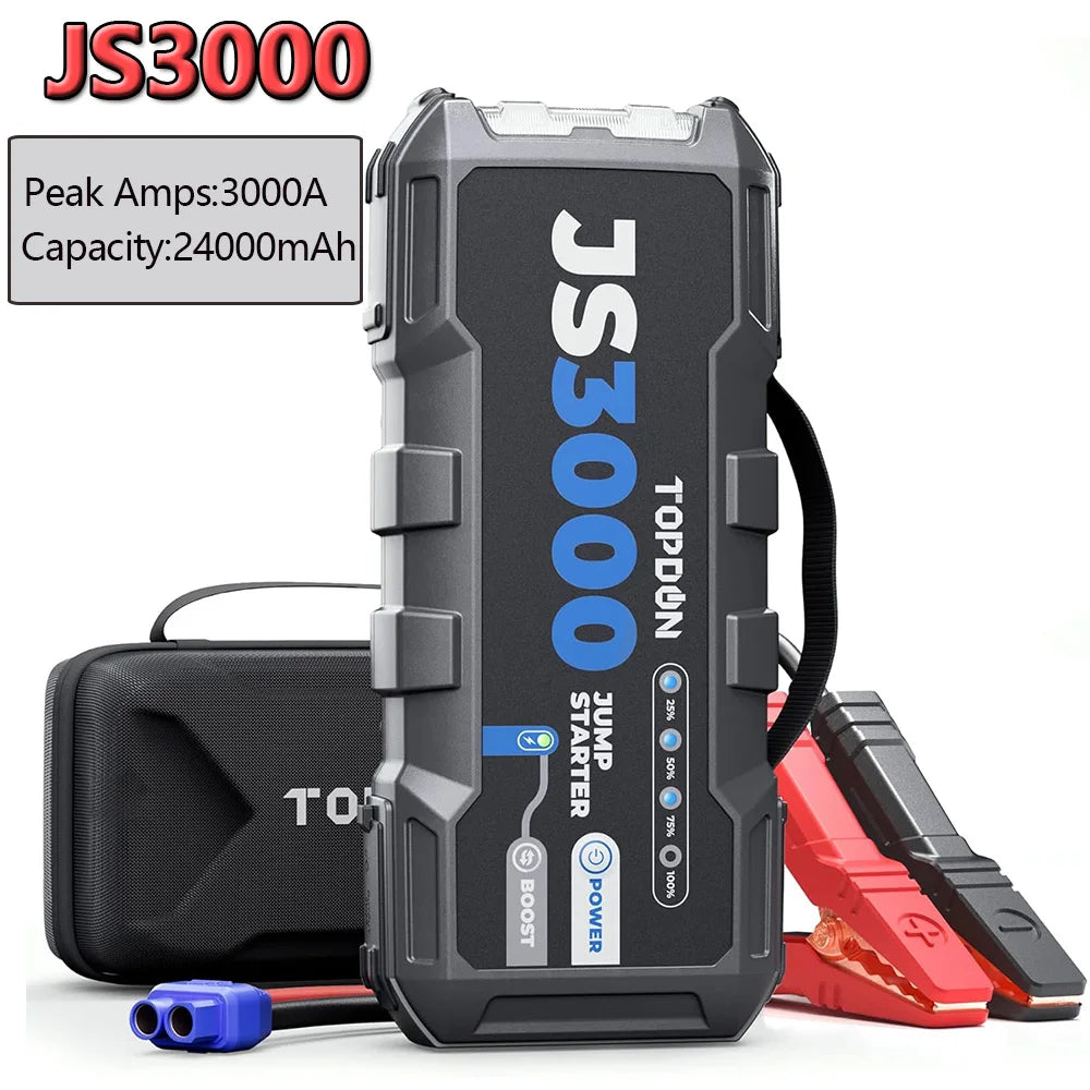 Topdon Jump Starter JS3000/JS2000Pro 3000A/2500A/1500A/1200A