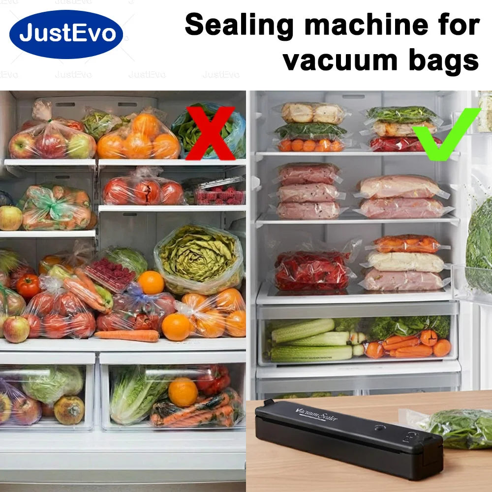 JustEvo Food Vacuum Sealer Machine Portable Automatic Food Saver