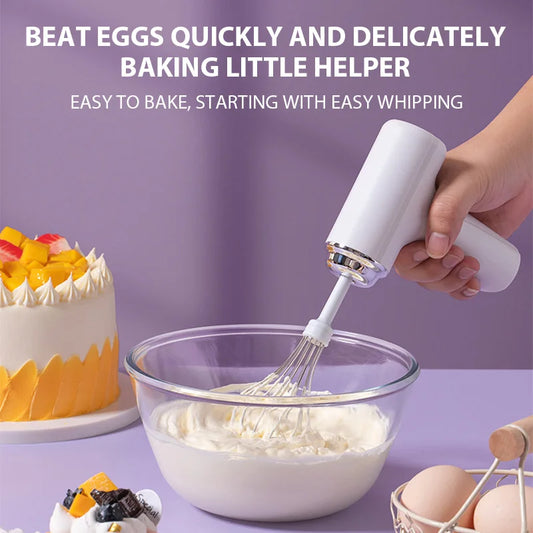 HAOYUNMA Electric Egg Beater Rechargeable