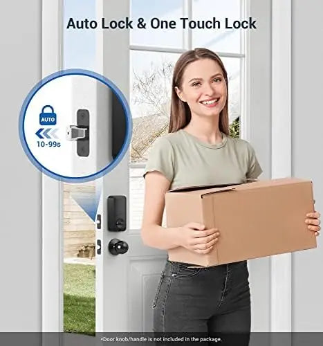 Veise Fingerprint Keypad Door Lock, Keyless Entry