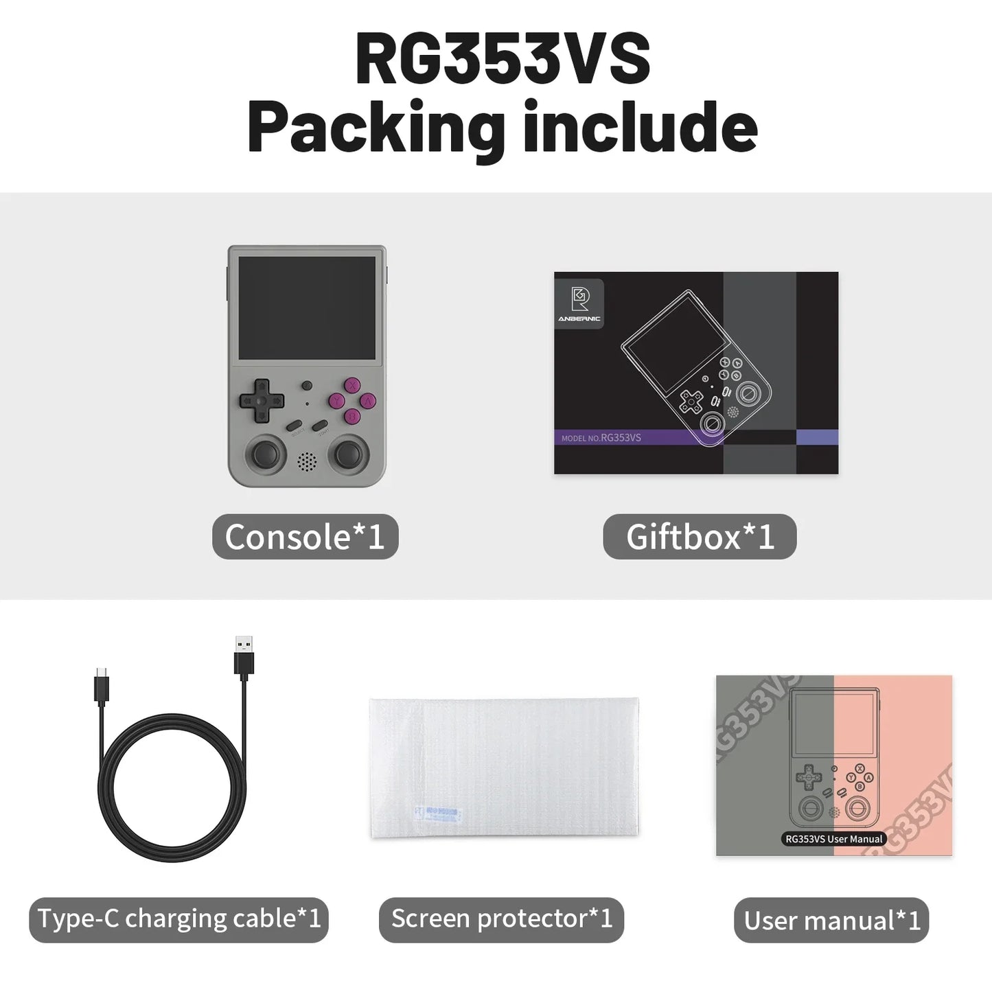 ANBERNIC RG353V RG353VS Handheld Game Console
