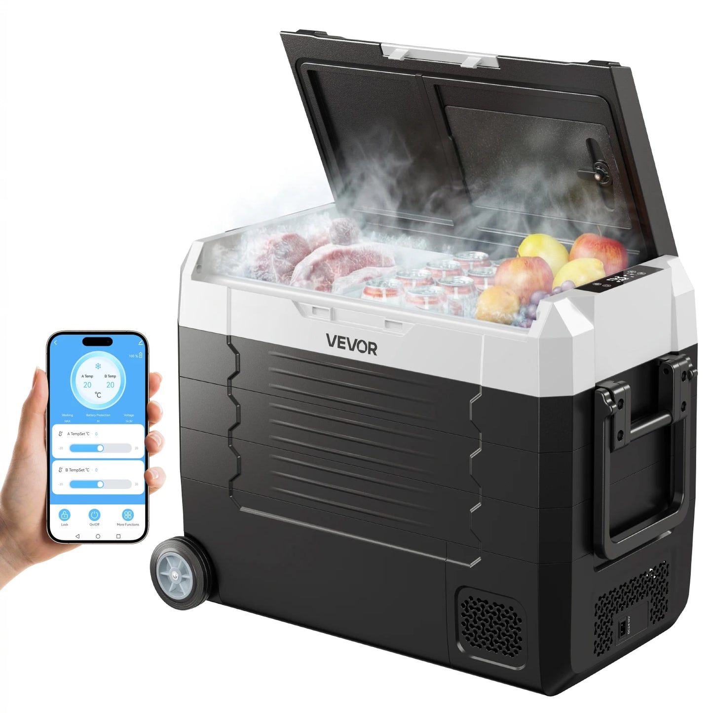 SucceBuy 20L 22L 35L 45L 55L Car Refrigerator Mini Fridge