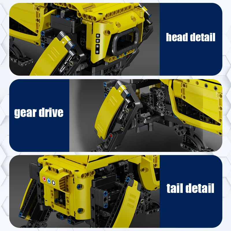 MOULD KING 15066 Technical Robot Toys RC Motorized