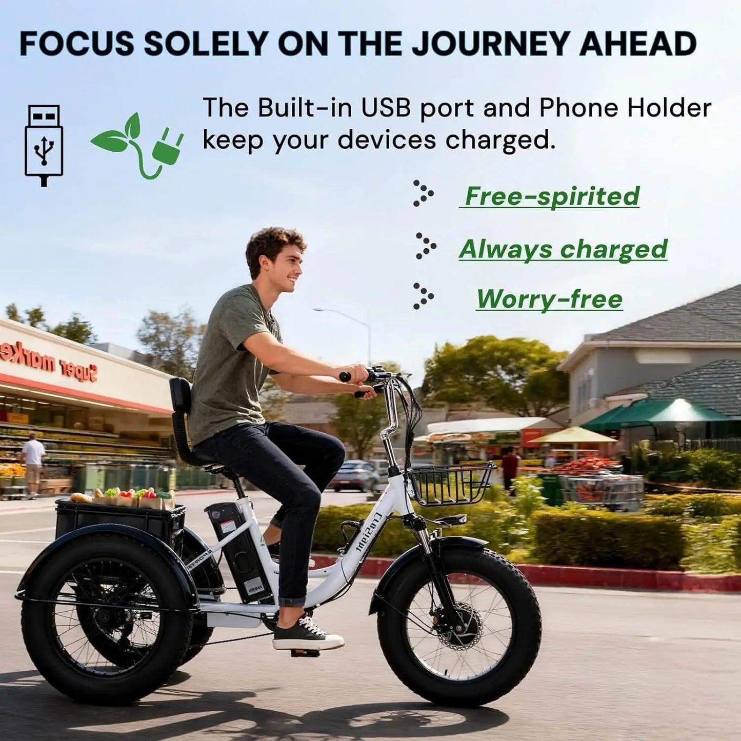 CROSIGH 2.0 Pro Electric Tricycle for Adults