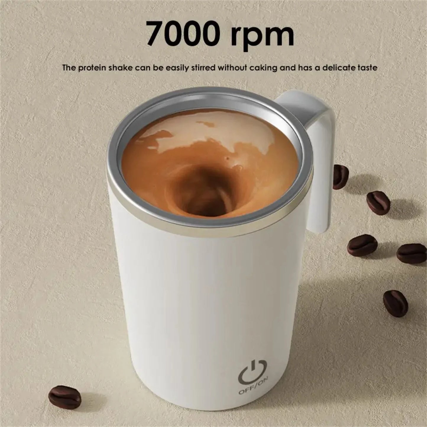 400ML Coffee Mixing Mug, Portable Automatic Stirring Cup