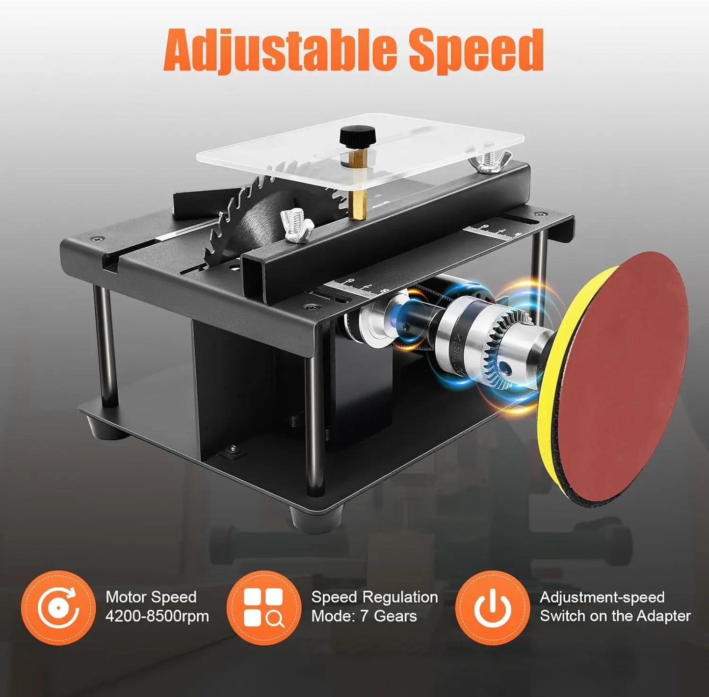 Mini Table Saw Multi-Function 200W 8500RPM