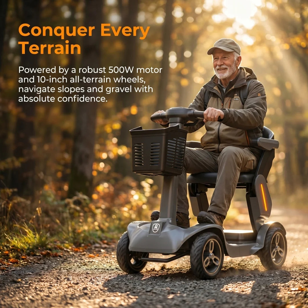 SPD-2 Foldable Mobility Scooter Reliable Daily Travel Companion