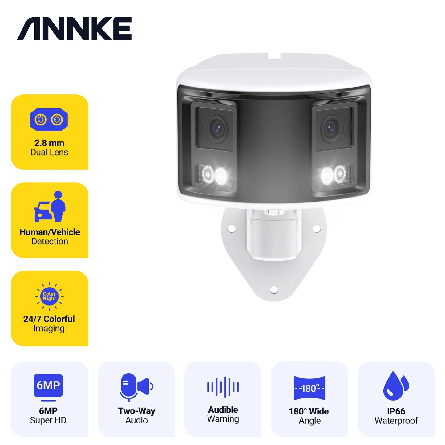 ANNKE PTZ Wi-Fi Surveillance Camera 5MP IP 20X Optical Zoom Video